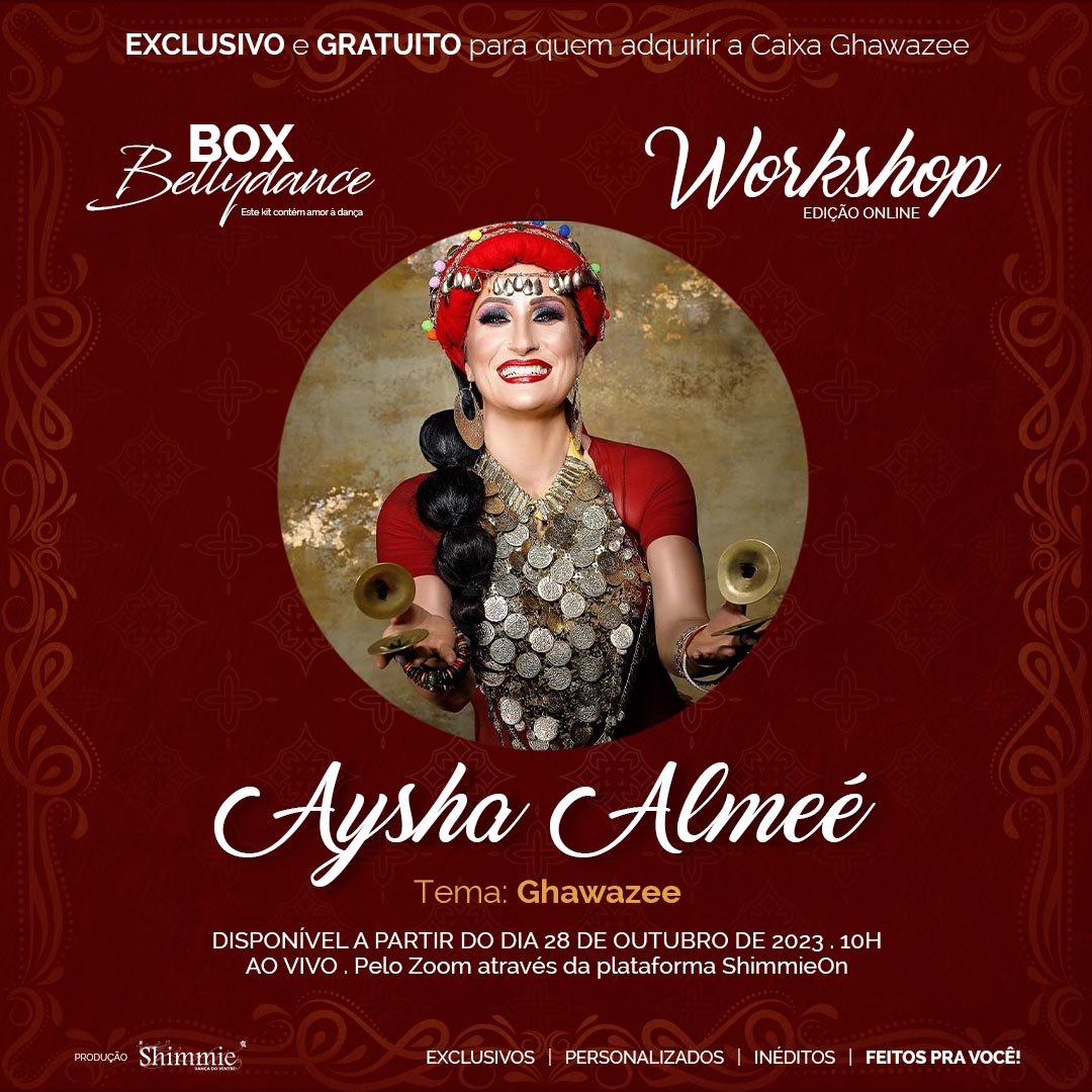 Workshop Ghawazee com Aysha Almeé